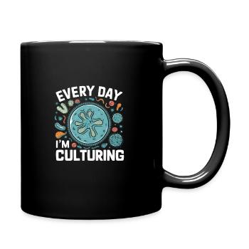 Microbiologiste Microbiologie Laboratoire Biologie des staphylocoques - Mug uni - noir - Droite