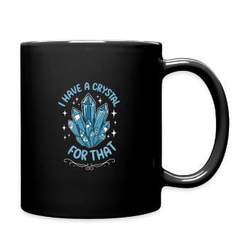 Cristaux et pierres de lithothérapie Crytal - Mug uni - noir - Droite
