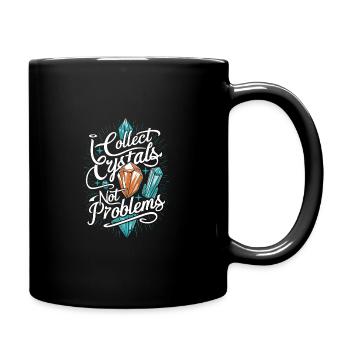 Cristaux et pierres de lithothérapie Crytal - Mug uni - noir - Droite