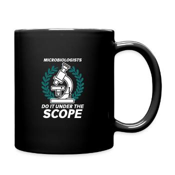 Microbiologist Microbiology Lab Staph Biology - Full Colour Mug - black - Right