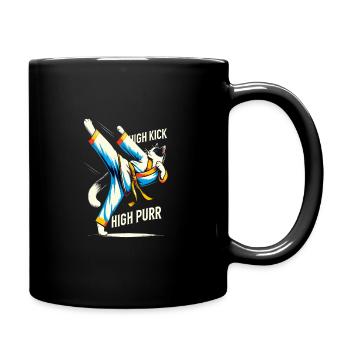 Kung Fu Chinese Kung Fu Asian Kung Fu - Full Colour Mug - black - Right
