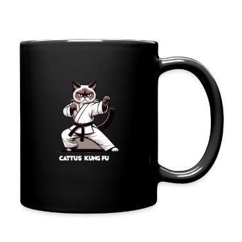 Kung Fu Chinese Kung Fu Asian Kung Fu - Full Colour Mug - black - Right