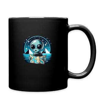 Mysterious disappearances in the Bermuda Triangle - Full Colour Mug - black - Right