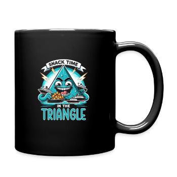 Mysterious disappearances in the Bermuda Triangle - Full Colour Mug - black - Right