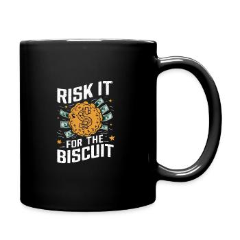 Stock market traders, forex traders, investor trading - Full Colour Mug - black - Right