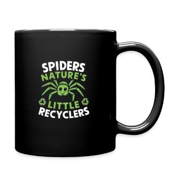 Pet Spider, Tarantula, Spider Lover - Full Colour Mug - black - Right