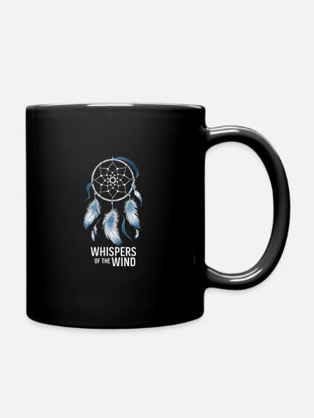 Attrape-rêves Attrape-rêves spirituel bohème - Mug uni - noir