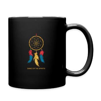 Attrape-rêves Attrape-rêves spirituel bohème - Mug uni - noir - Droite