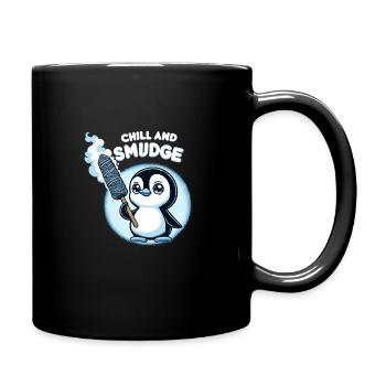 Smudge Sage Feder Spirituelle Hexerei Meditieren - Tasse einfarbig - Schwarz - Rechts