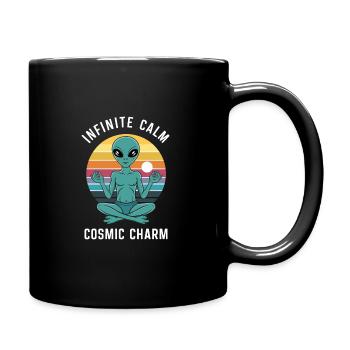 méditation, pleine conscience, relaxation et - Mug uni - noir - Droite