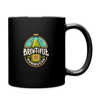 Vorteile Von Kombucha Für Brewer Maker Tea Lover - Tasse einfarbig - Schwarz - Rechts