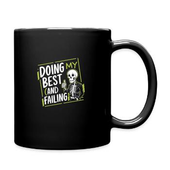 Emo Revival and Alternative Fashion for Scene Kids - Full Colour Mug - black - Right