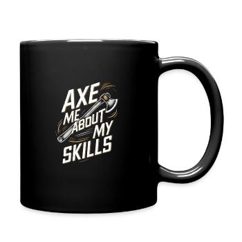 Maîtres du lancer de hache pour une pratique précise de la cible - Mug uni - noir - Droite