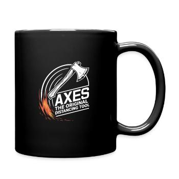 Maîtres du lancer de hache pour une pratique précise de la cible - Mug uni - noir - Droite