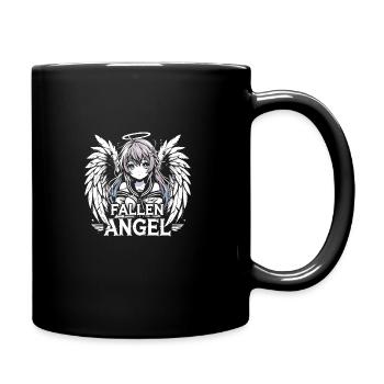 Art de l’anime et esthétique gothique pour la mode alternative - Mug uni - noir - Droite