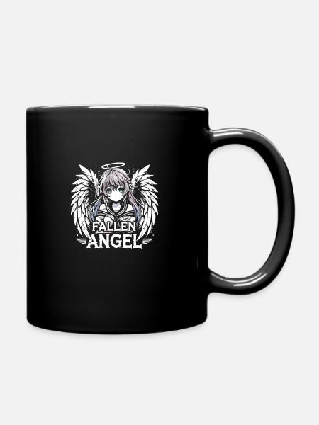 Art de l’anime et esthétique gothique pour la mode alternative - Mug uni - noir