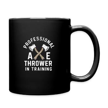 Maîtres du lancer de hache pour une pratique précise de la cible - Mug uni - noir - Droite