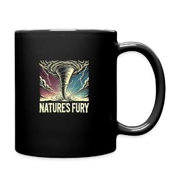 Découvrez le monde fascinant de la chasse aux tornades - Mug uni - noir - Droite