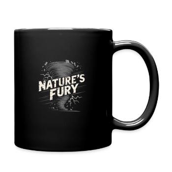 Découvrez le monde fascinant de la chasse aux tornades - Mug uni - noir - Droite