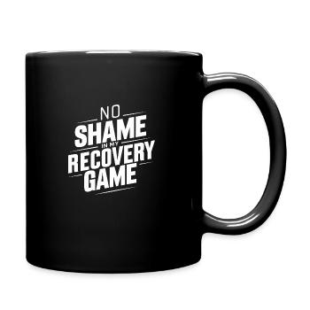 Rétablissement de la dépendance à l’alcool Sobriété AA - Mug uni - noir - Droite