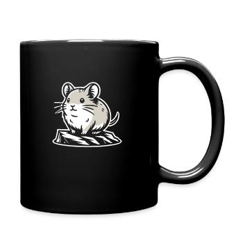 Design américain Pika Lover pour Pika - Mug uni - noir - Droite
