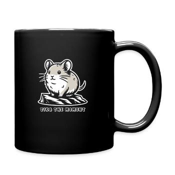 Design américain Pika Lover pour Pika - Mug uni - noir - Droite