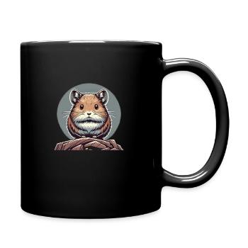 Design américain Pika Lover pour Pika - Mug uni - noir - Droite