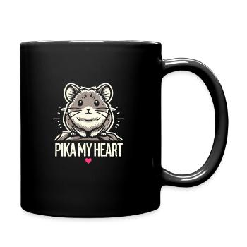 Design américain Pika Lover pour Pika - Mug uni - noir - Droite