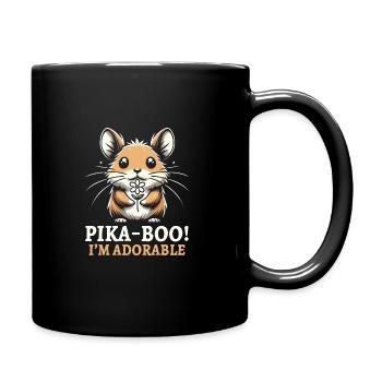 Design américain Pika Lover pour Pika - Mug uni - noir - Droite