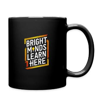 Homeschool Mom Dad Family Life Community Journey - Full Colour Mug - black - Right