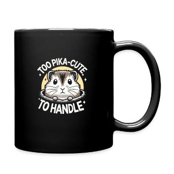 Design américain Pika Lover pour Pika - Mug uni - noir - Droite