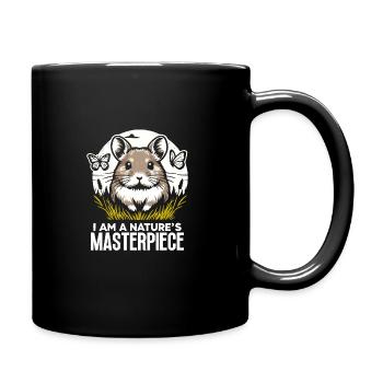 Design américain Pika Lover pour Pika - Mug uni - noir - Droite