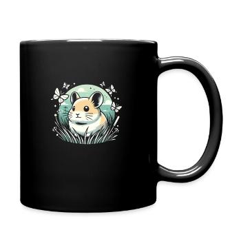 Design américain Pika Lover pour Pika - Mug uni - noir - Droite