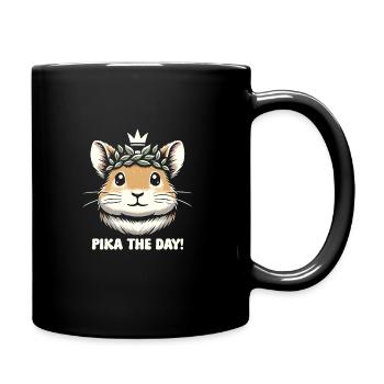Design américain Pika Lover pour Pika - Mug uni - noir - Droite