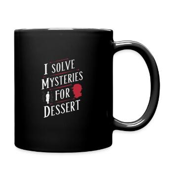 Meurtre Mystère Tenue De Dîner, Fête, Scène De Crime - Mug uni - noir - Droite