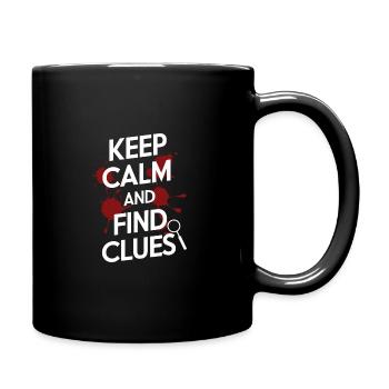 Meurtre Mystère Tenue De Dîner, Fête, Scène De Crime - Mug uni - noir - Droite