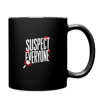 Meurtre Mystère Tenue De Dîner, Fête, Scène De Crime - Mug uni - noir - Droite