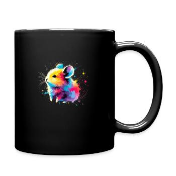 Design américain Pika Lover pour Pika - Mug uni - noir - Droite
