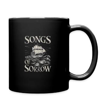 Sailors Sea Shanty Singing Ship Adventures - Tasse einfarbig - Schwarz - Rechts