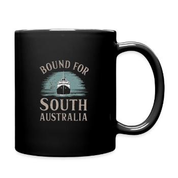 Sailors Sea Shanty Singing Ship Adventures - Tasse einfarbig - Schwarz - Rechts