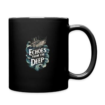 Sailors Sea Shanty Singing Ship Adventures - Tasse einfarbig - Schwarz - Rechts