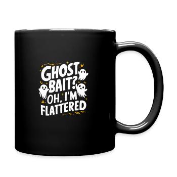 Ghost Bait Halloween Parapsychology Paranormal - Full Colour Mug - black - Right
