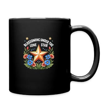 Texas Wildflowers Season Fields Flowers Texas - Full Colour Mug - black - Right