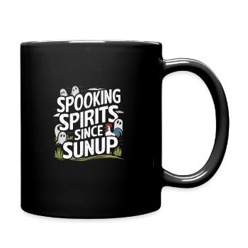 Ghost Bait Halloween Parapsychology Paranormal - Full Colour Mug - black - Right