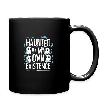 Ghost Bait Halloween Parapsychology Paranormal - Full Colour Mug - black - Right