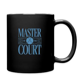 Squash Leidenschaft Squash Sport Für Squash - Tasse einfarbig - Schwarz - Rechts