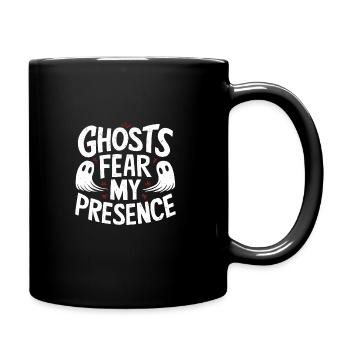 Ghost Bait Halloween Parapsychology Paranormal - Full Colour Mug - black - Right