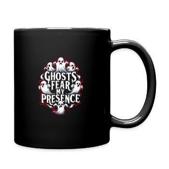 Ghost Bait Halloween Parapsychology Paranormal - Full Colour Mug - black - Right