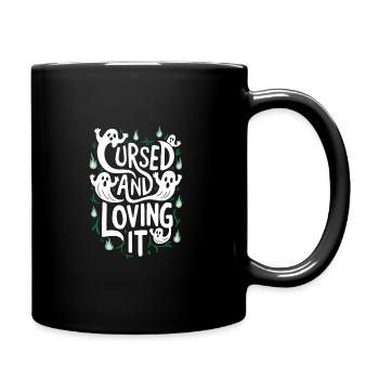 Ghost Bait Halloween Parapsychology Paranormal - Full Colour Mug - black - Right