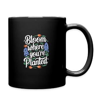 Texas Wildflowers Season Fields Flowers Texas - Full Colour Mug - black - Right